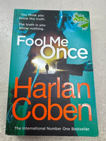 Fool me once. Harlan Coben. 2016.