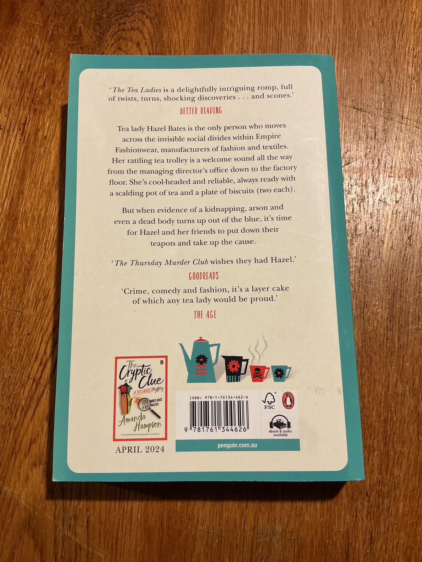 Tea ladies. Amanda Hampson. 2024.