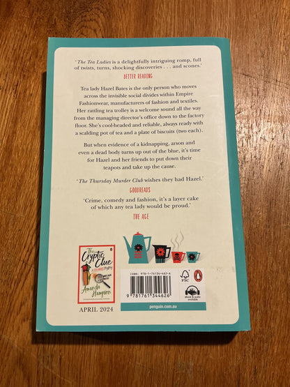 Tea ladies. Amanda Hampson. 2024.