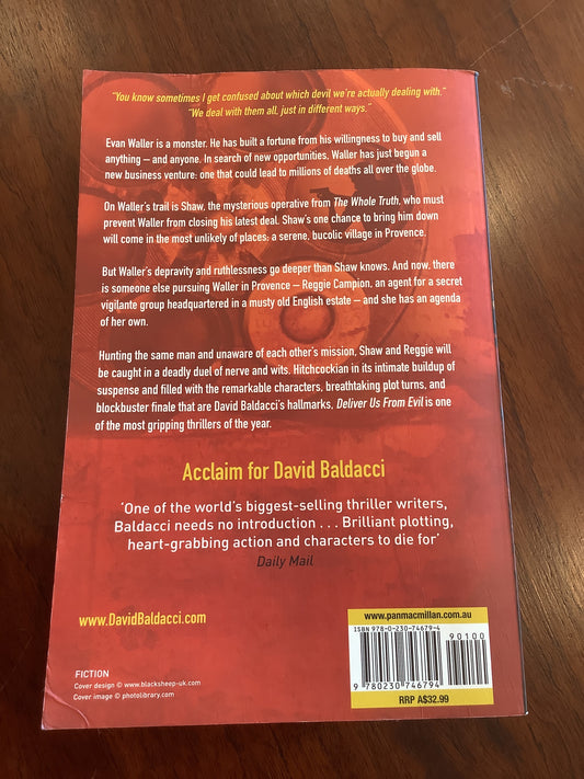 Deliver us from evil. David Baldacci. 2010.