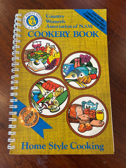 Coronation cookery book. Country Women’s Association of New South Wales. 1981.