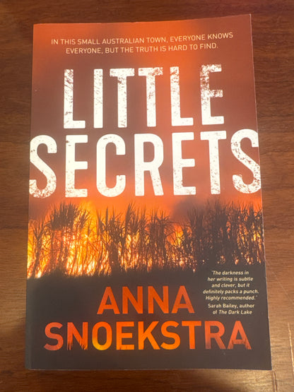 Little Secrets. Anna Snoekstra. 2017.