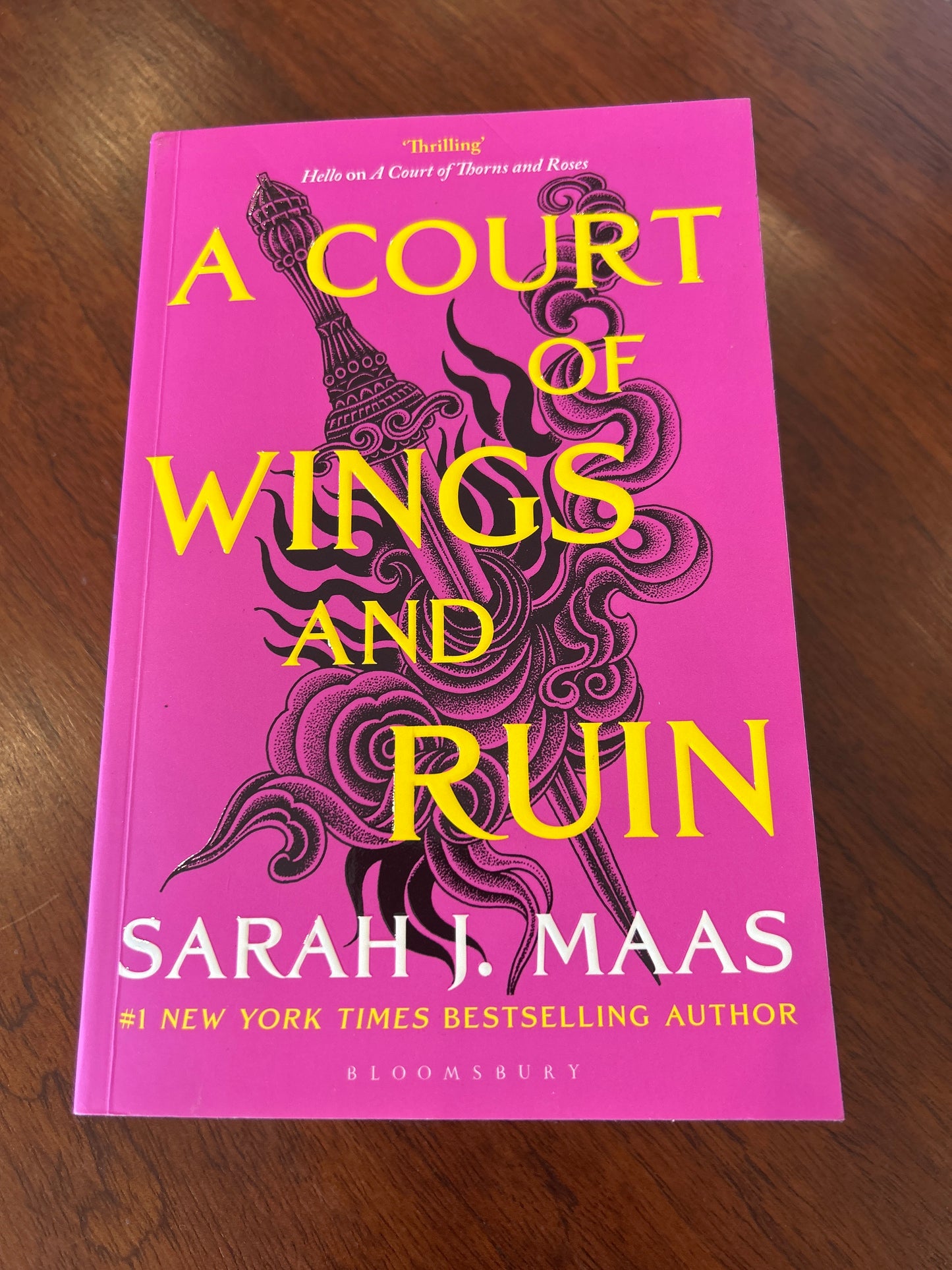 Court of wings and ruin. Sarah Maas. 2020.