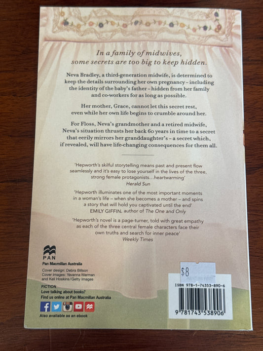 Secrets of midwives. Sally Hepworth. 2015.