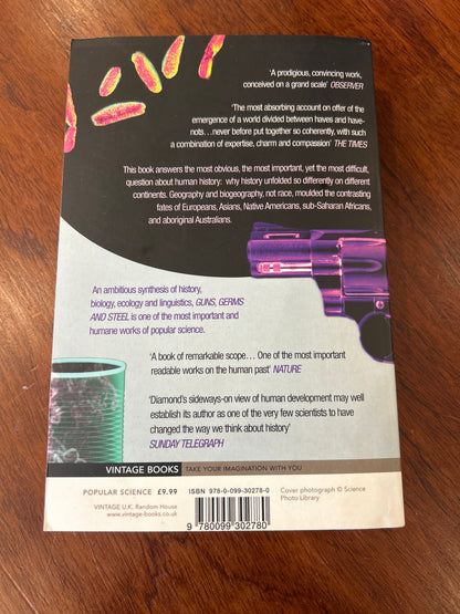 Guns, germs and steel: a short history of everybody for the last 13,000 years. Jared Diamond. 2005.
