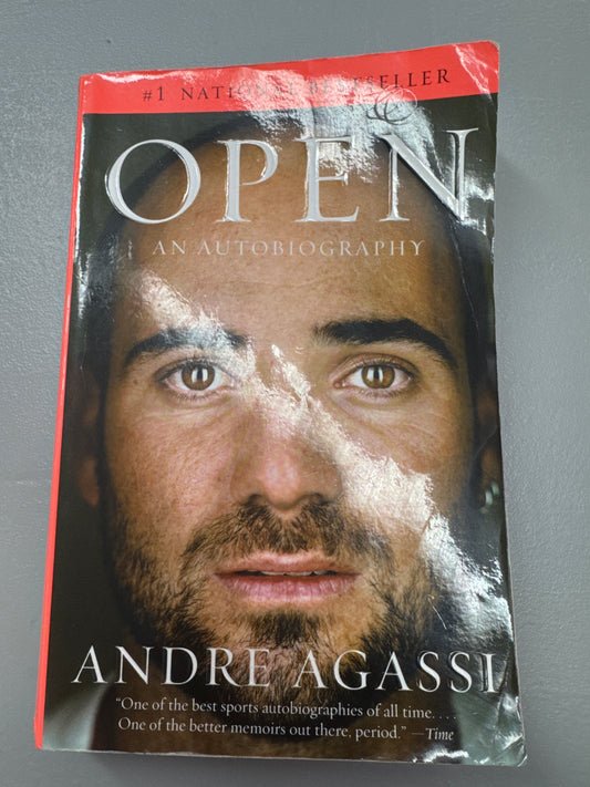 OPEN an autobiography. Andre Agassi. 2010.