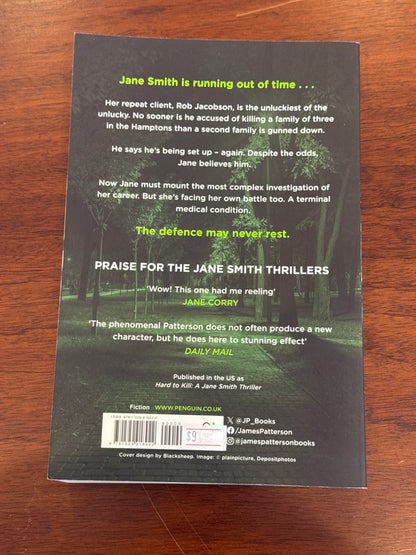 8 Months left. James Patterson & Mike Lupica. 2024.