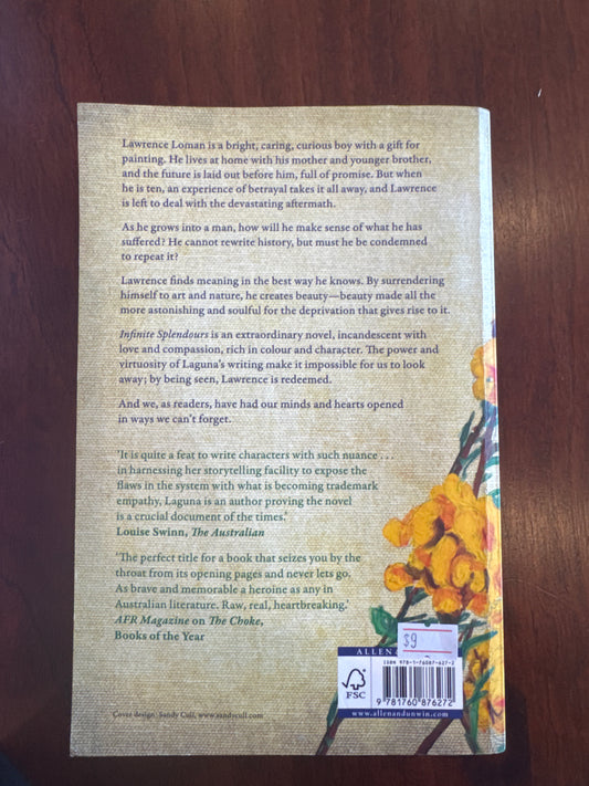 Infinite splendours. Sophie Laguna. 2020.