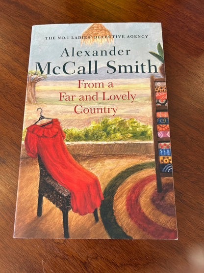 From a far and lovely country. Alexander McCall Smith. 2023.