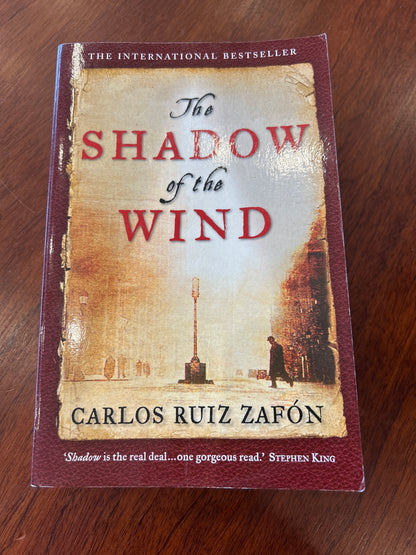 Shadow of the wind. Carlos Ruiz Zafon. 2016.
