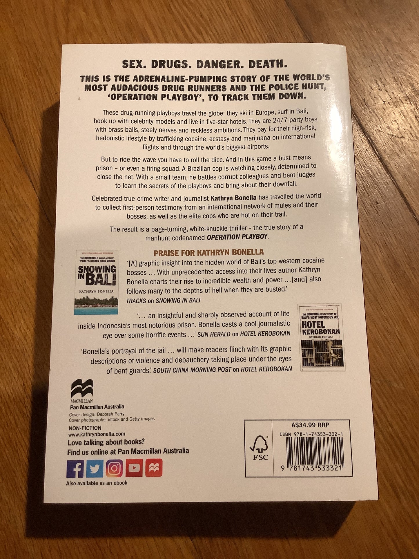 Operation playboy. Kathryn Bonella. 2017.
