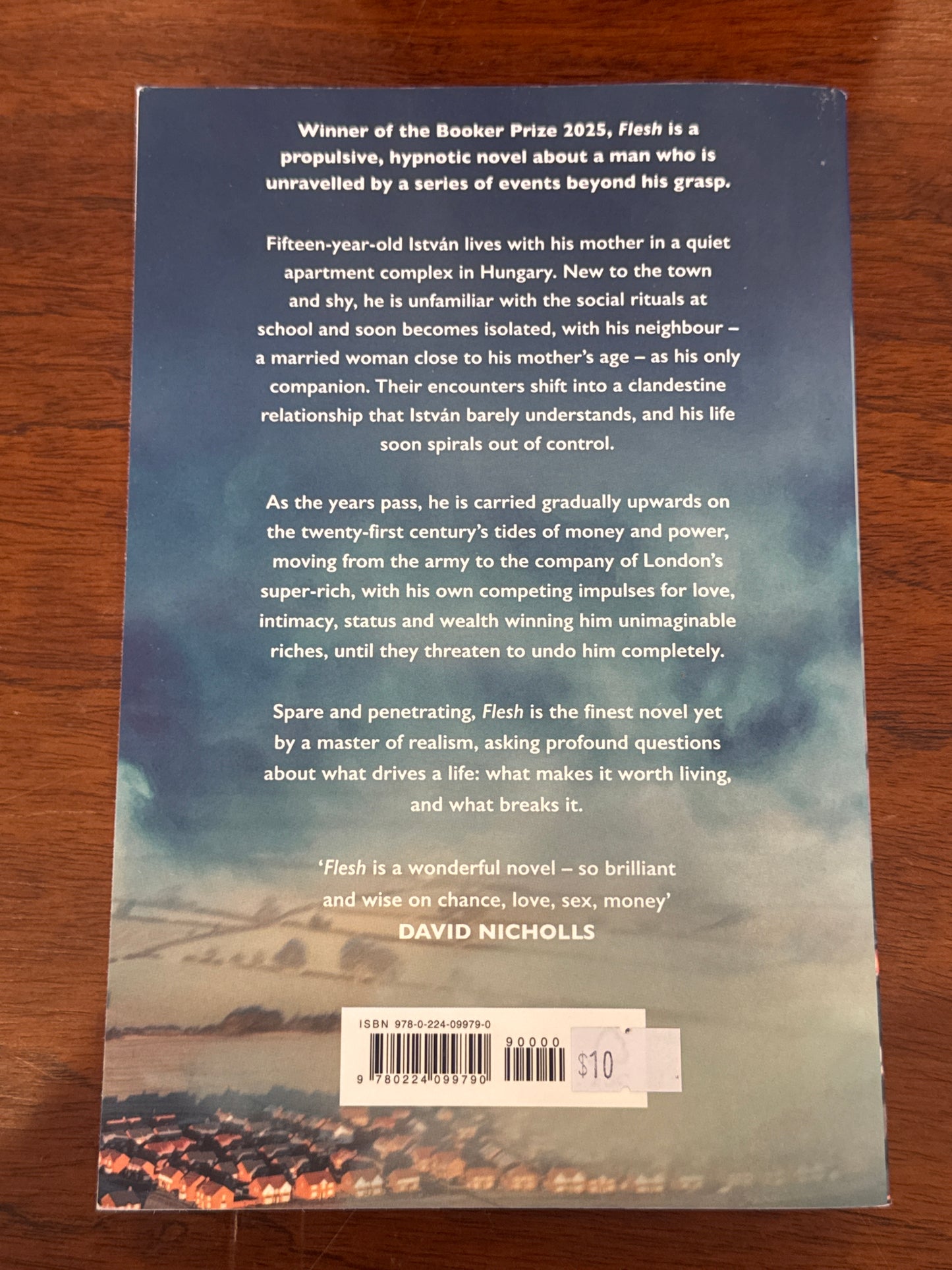 Flesh. David Szalay. 2025.