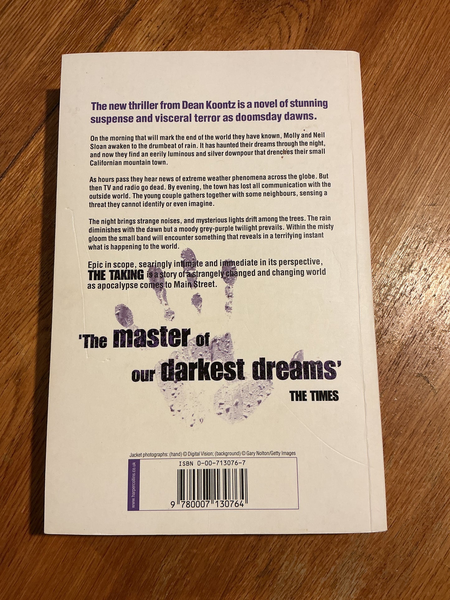 The Taking. Dean Koontz. 2005.
