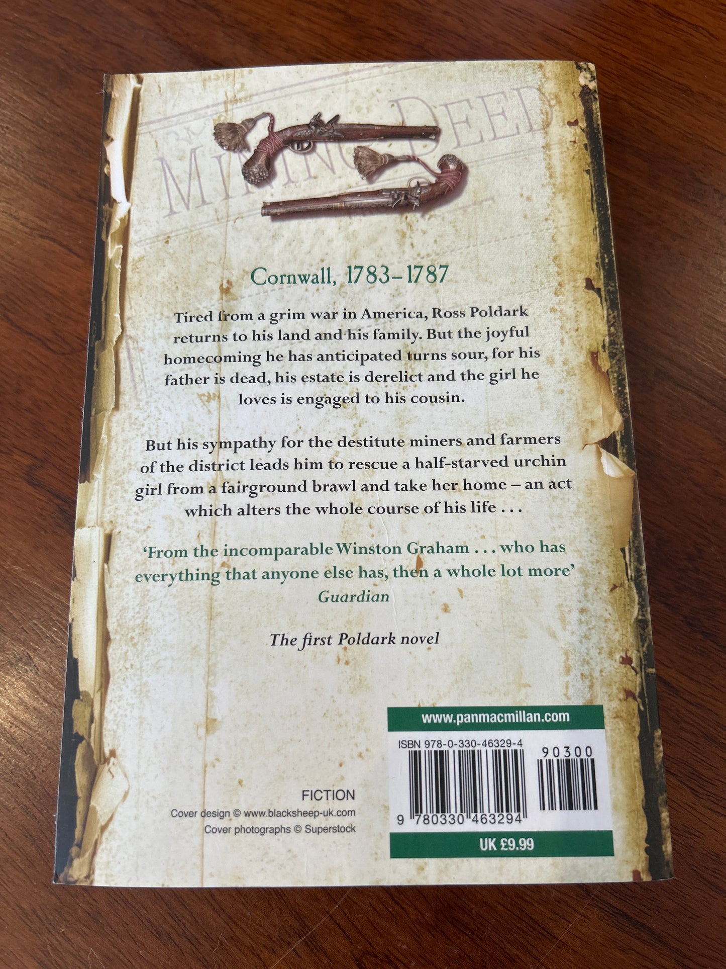 Ross Poldark: a novel of Cornwall 1783-1787. Winston Graham. 2008.