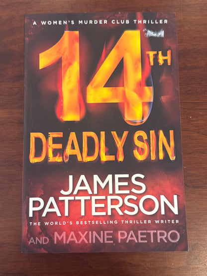 14th Deadly Sin. James Patterson & Maxine Paetro. 2015.