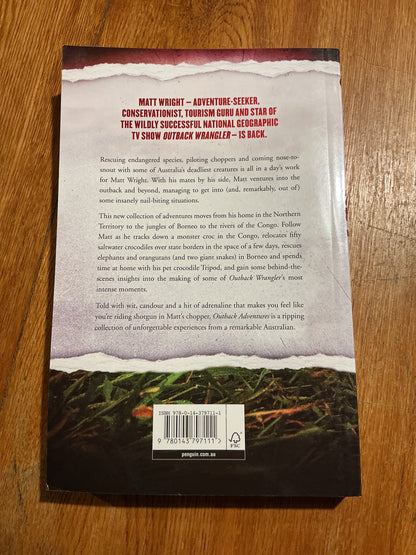 Outback adventures: tales from the top end and beyond. Matt and Kai Wright. 2018.