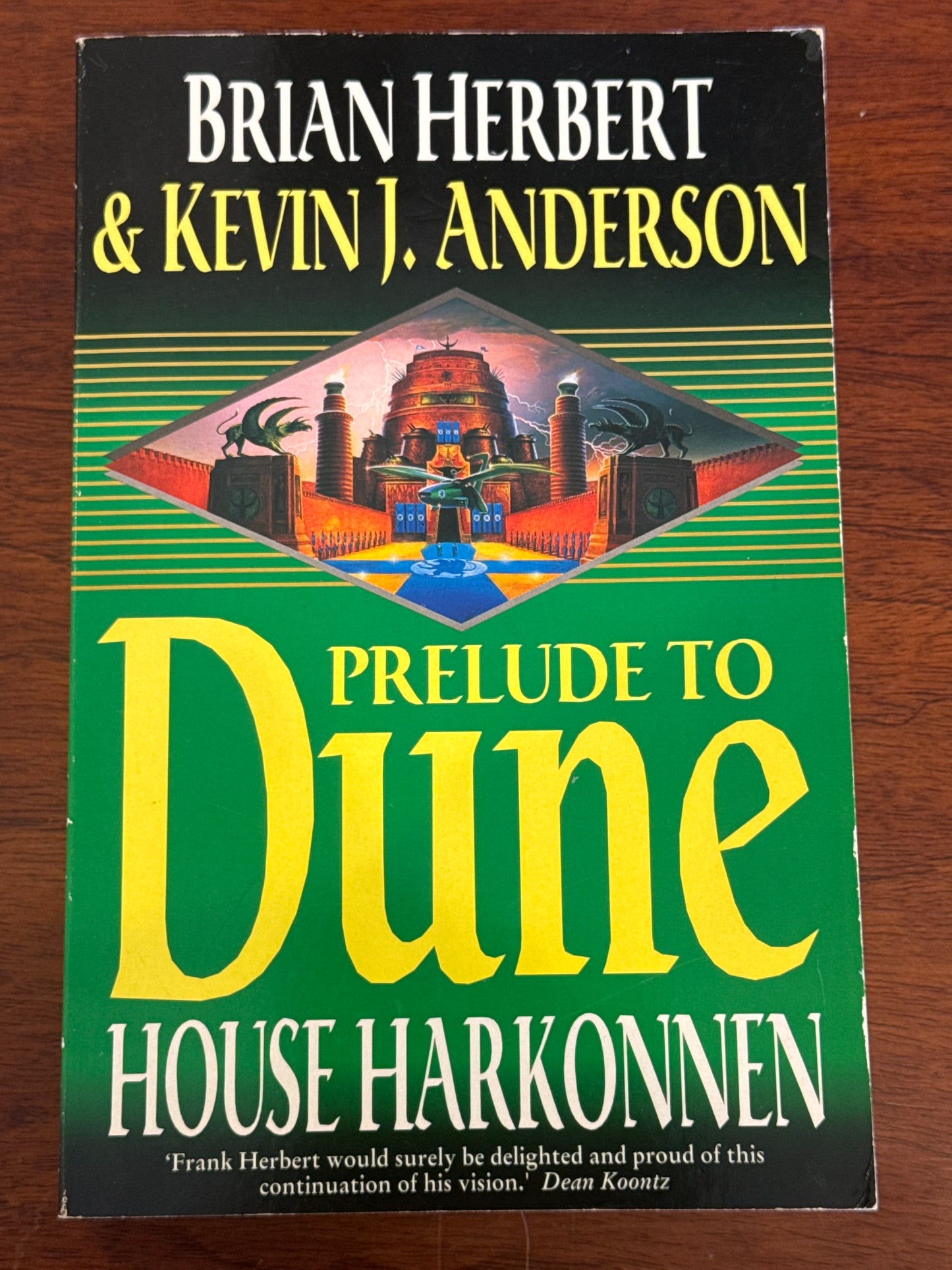 Prelude to Dune House Harkonnen. Brian Herbert & Kevin J. Anderson. 2000.