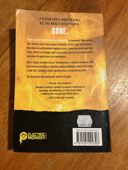 Hunger. Michael Grant. 2018.