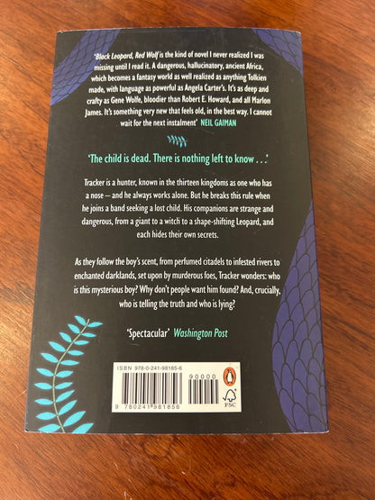 Black leopard red wolf. Marlon James. 2020.