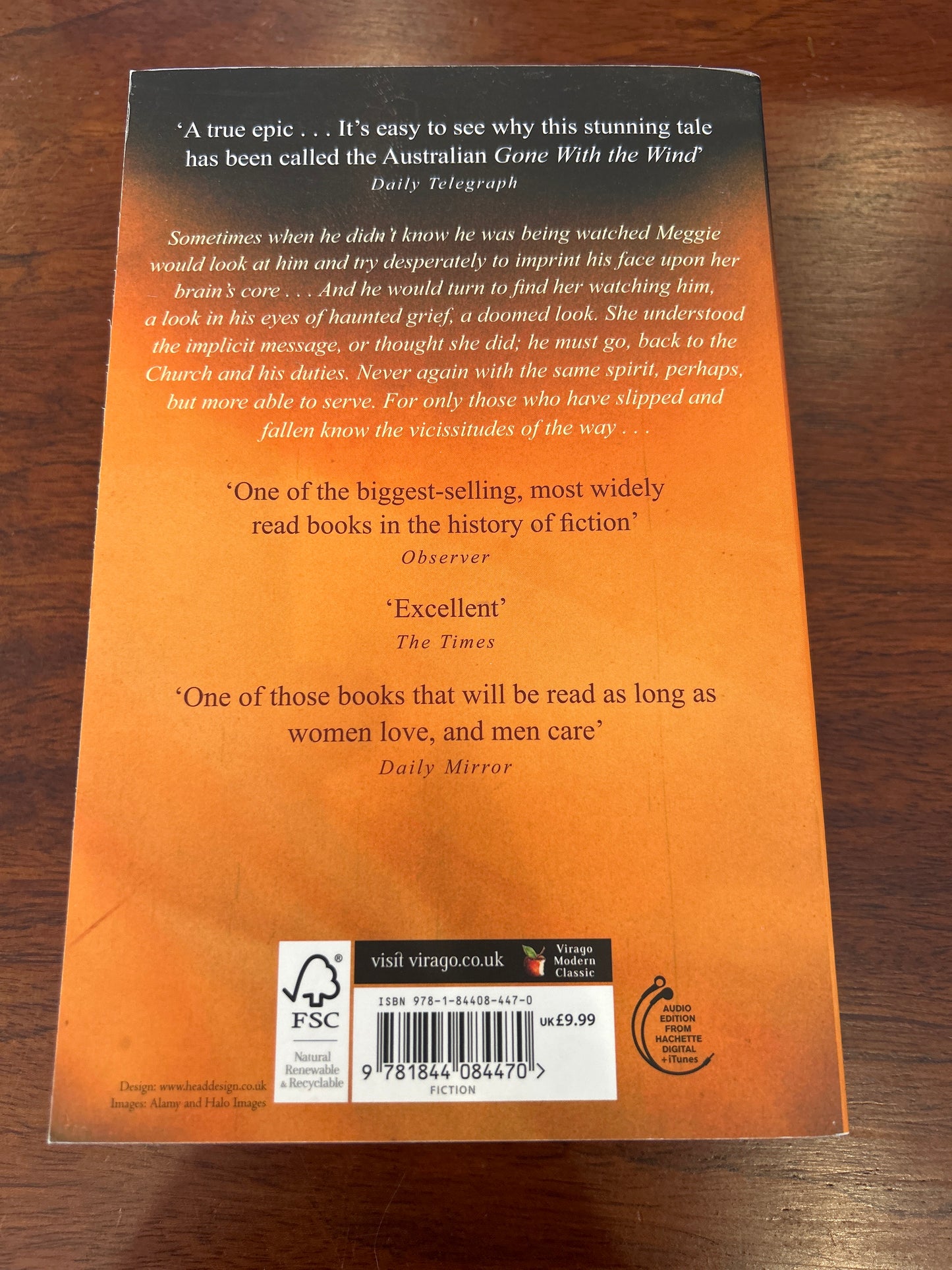 Thorn birds. Colleen McCullough. 2014.