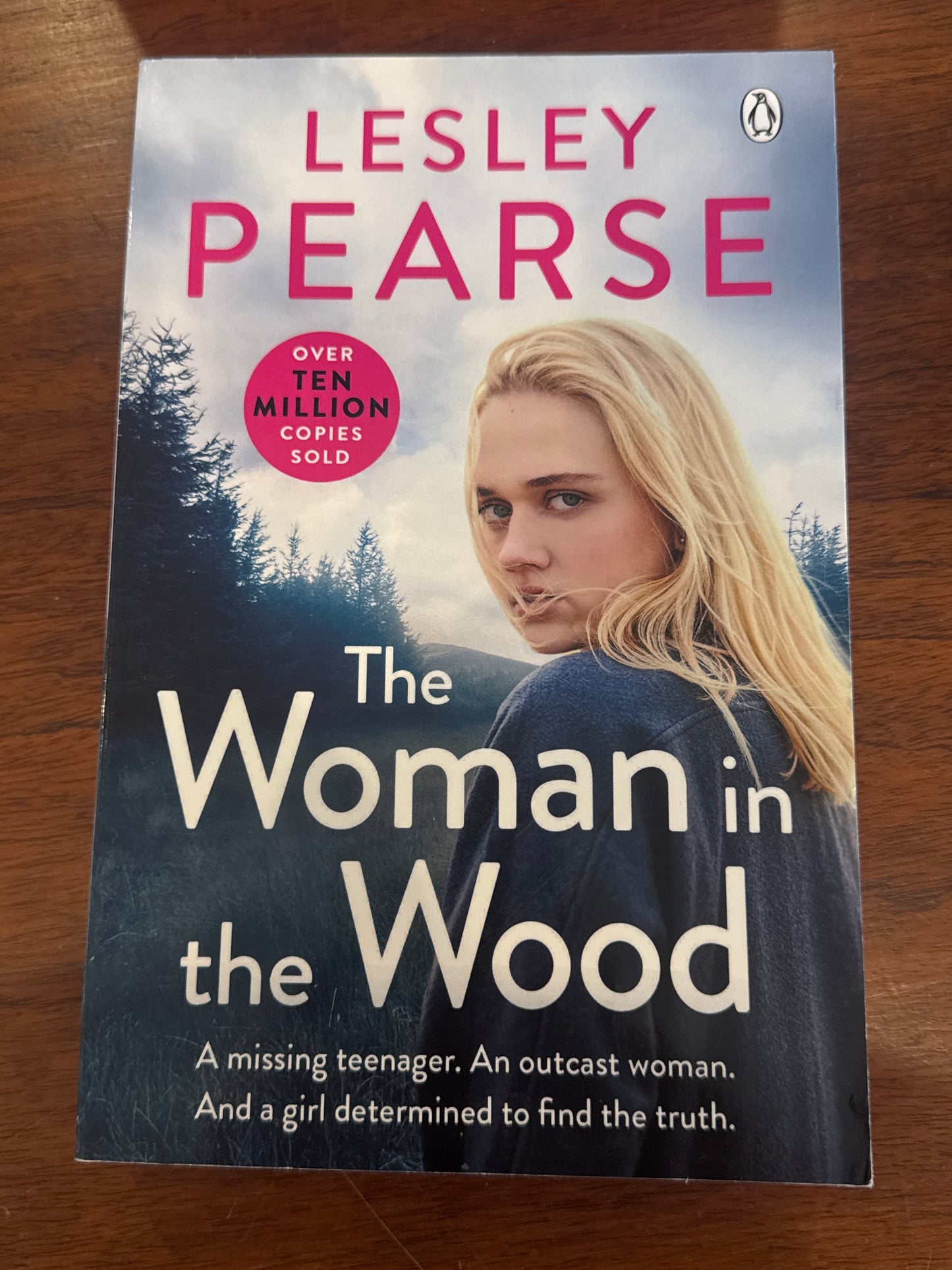 Woman in the wood. Lesley Pearse. 2018.