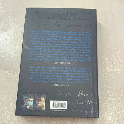 Killing time: short stories from the long road home.Jimmy Barnes. 2020.