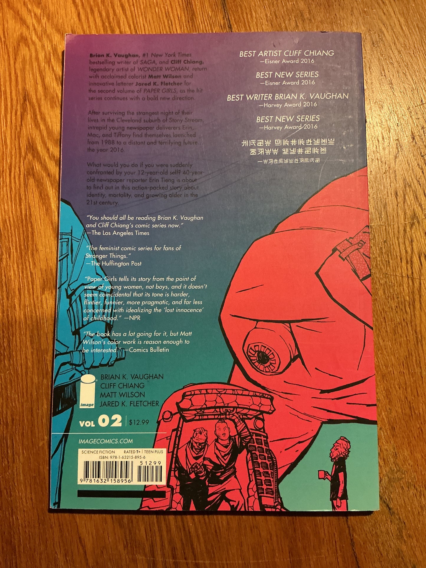 Paper Girls 2. Brian K. Vaughan. 2016.