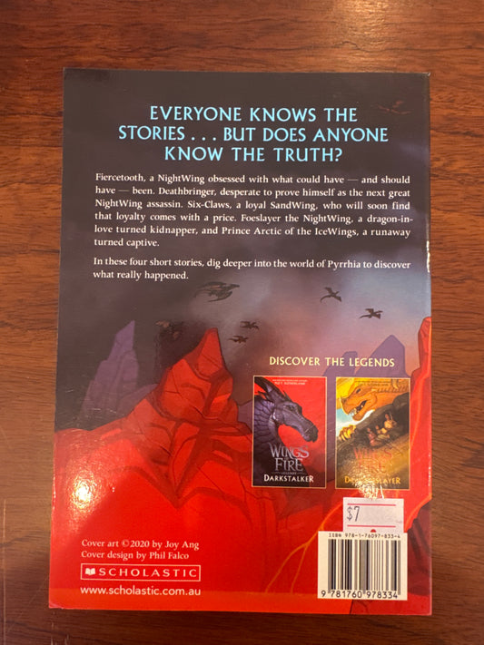 Wings of Fire The Winglets Quartet. Tui T. Sutherland. 2020.