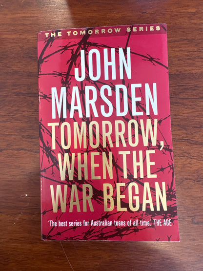 Tomorrow, when the war began. John Marsden. 2017.