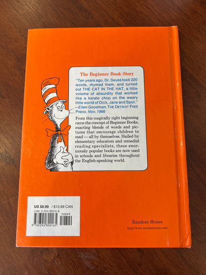 Green eggs and ham. Dr Seuss. 1988.