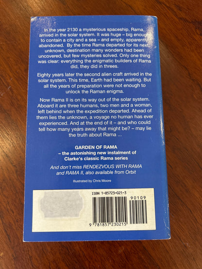 Garden of Rama. Arthur C. Clarke. 1992.