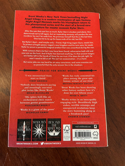 Night angel nemesis. Brent Weeks. 2023.