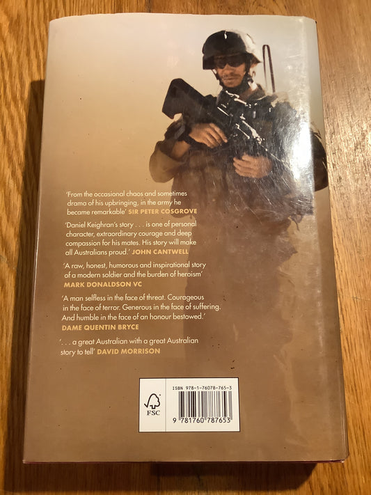 Courage under fire. Daniel Keighran & Tony Park. 2020.