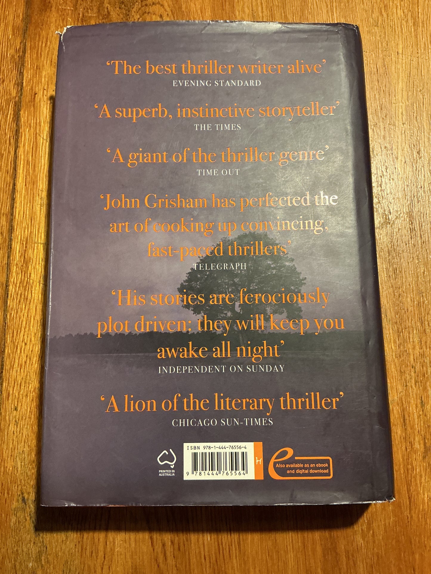 Sycamore row. John Grisham. 2013.