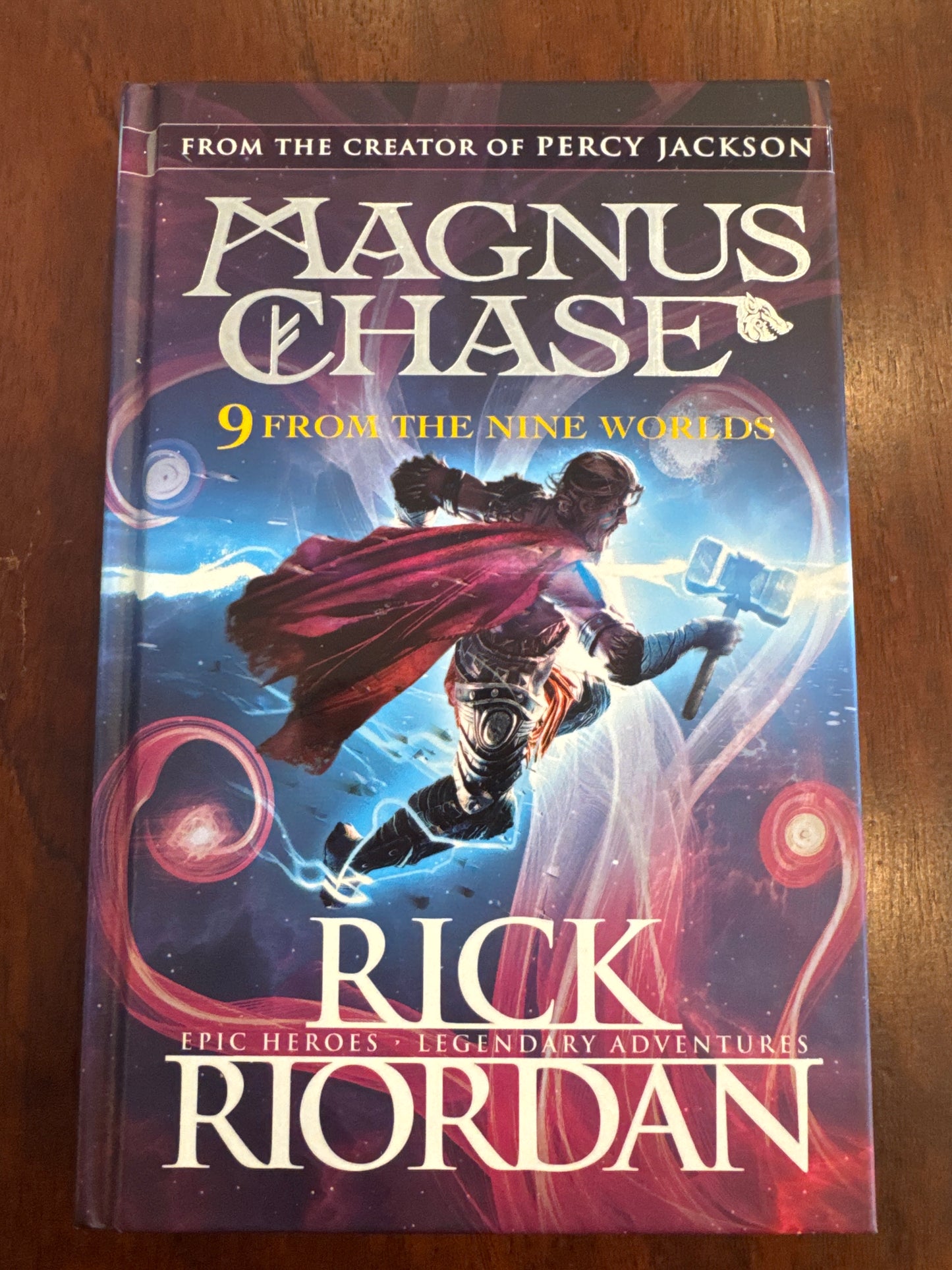 Magnus Chase 9 from the new worlds. Rick Riordan. 2018.