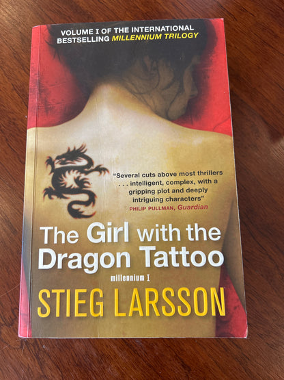 Girl with the dragon tattoo. Stieg Larsson. 2008.