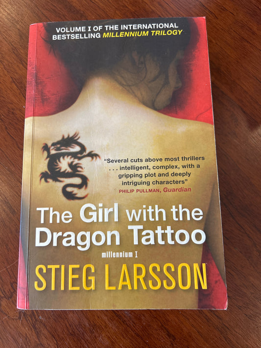 Girl with the dragon tattoo. Stieg Larsson. 2008.