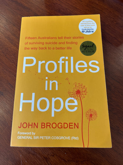 Profiles in hope. John Brogden. 2024.