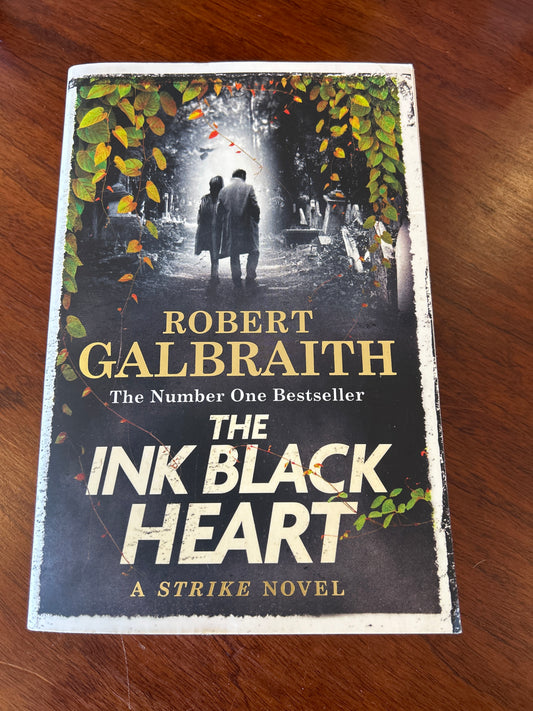 Ink black heart. Robert Galbraith. 2022.