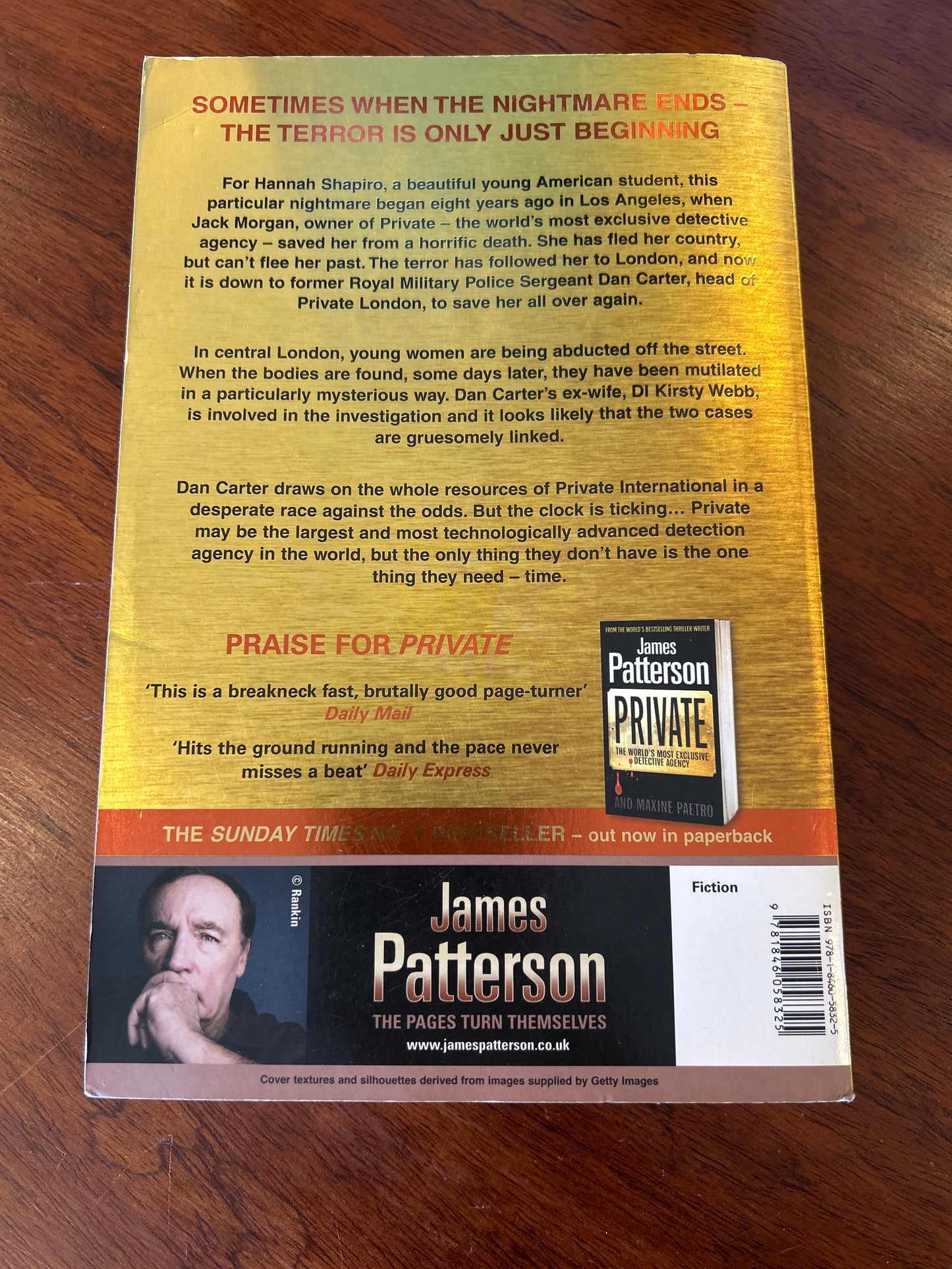 Private London. James Patterson & Mark Pearson. 2012.