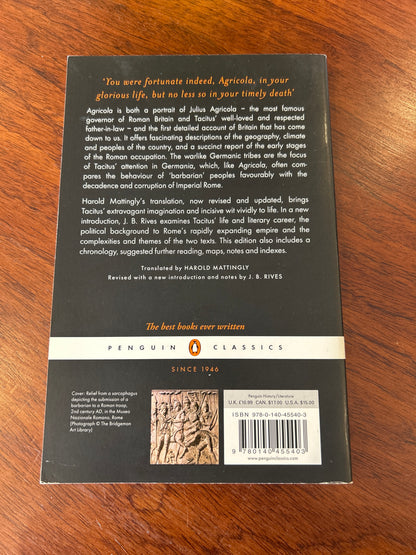 Agricola and Germania. Tacitus. 2009.