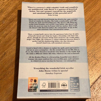 All the broken places. John Boyne. 2022.