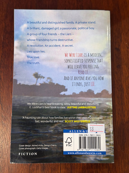 We were liars. E. Lockhart. 2014.