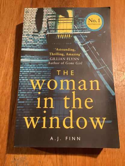 Woman in the window. A. J. Finn. 2018.