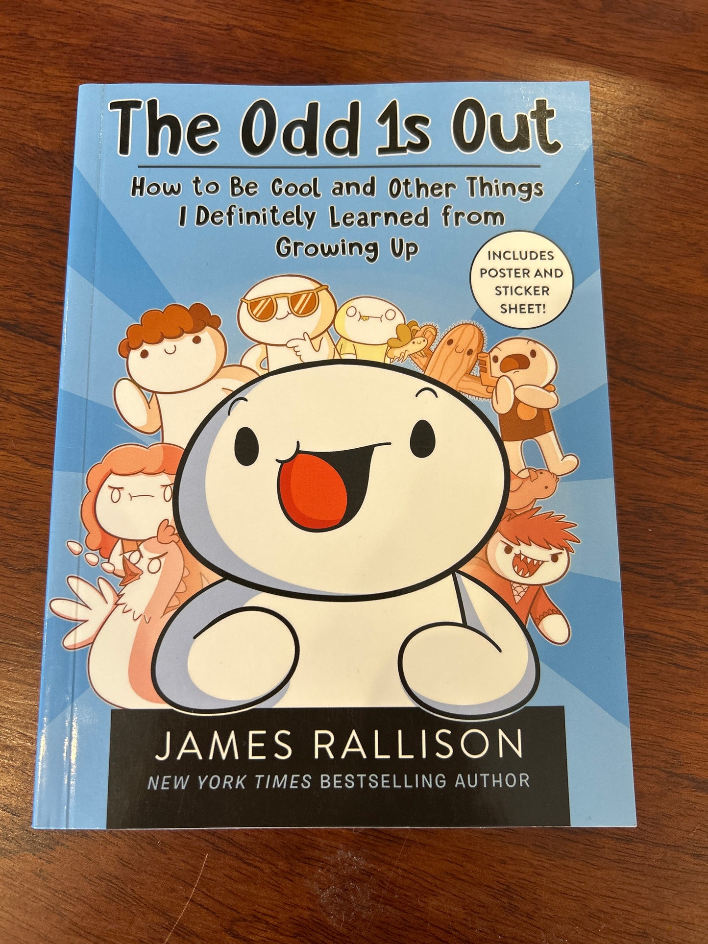 Odd 1s out: how to be cool and other things I definitely learned from growing up. James Rallison. 2021.