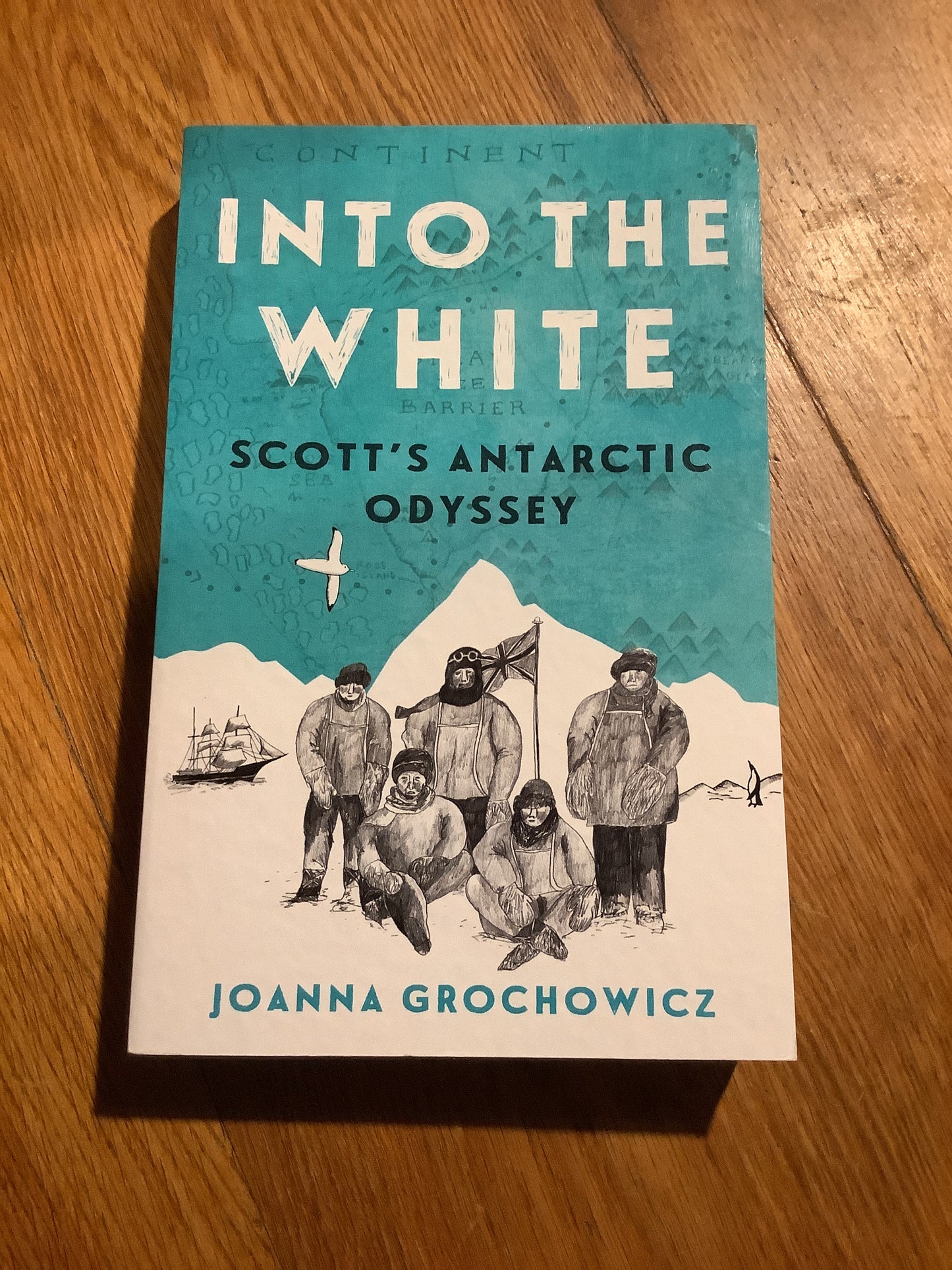 Into the white: Scott’s Antarctic odyssey. Joanna Grochowicz. 2017.