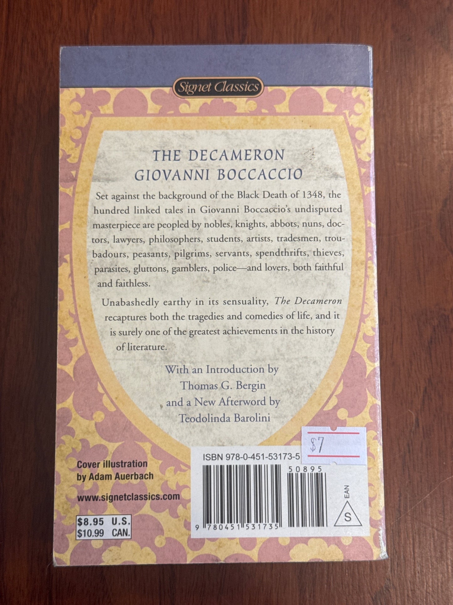 Decameron. Giovanni Boccaccio. 2010.