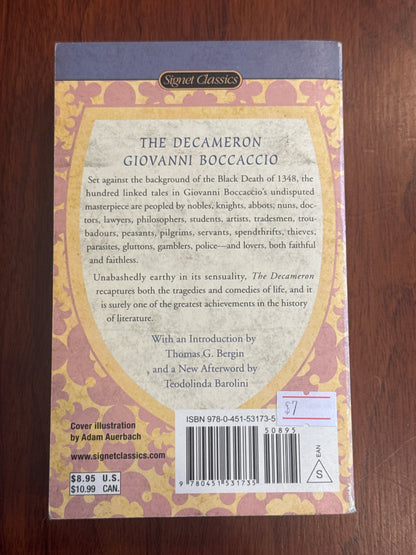 Decameron. Giovanni Boccaccio. 2010.