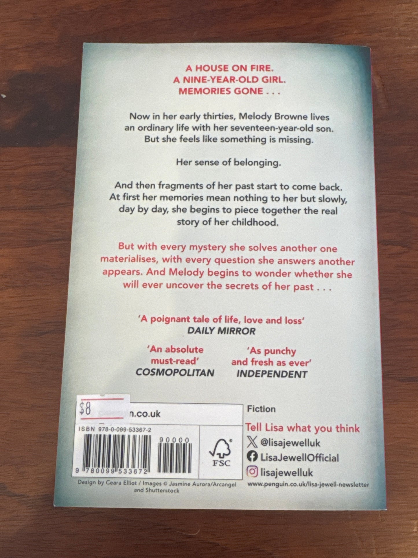 The truth about Melody Browne. Lisa Jewell. 2024.