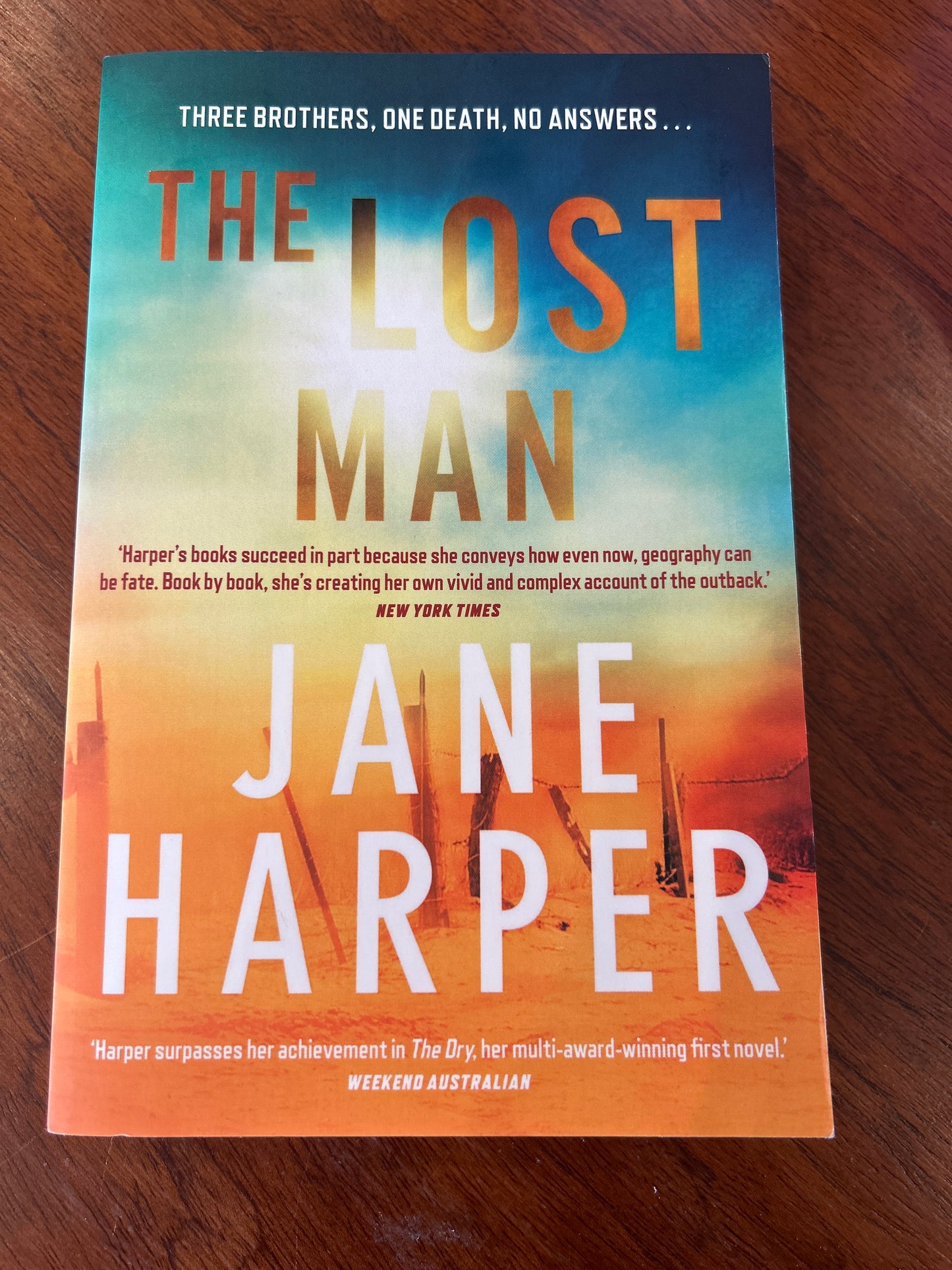 Lost man. Jane Harper. 2019.